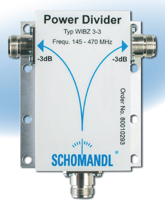 RF Power Divider 3-3dB WIBZ 3-3 145-470MHz